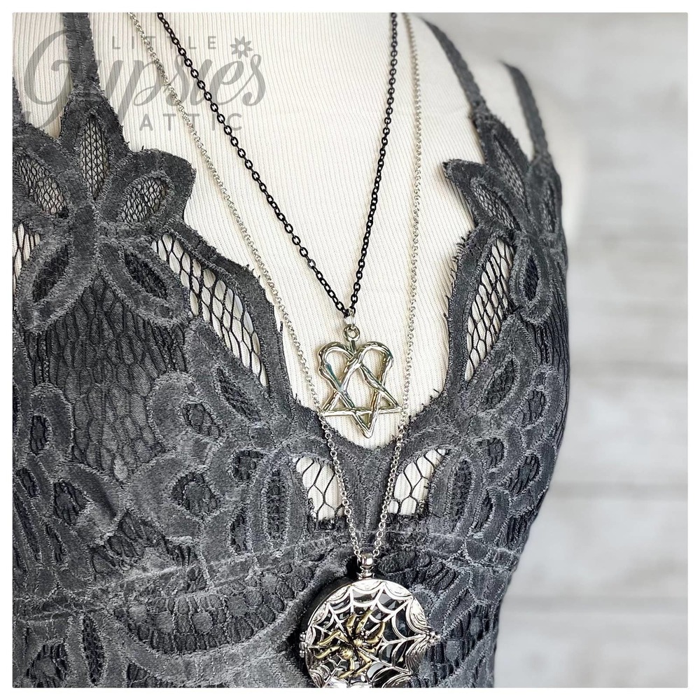 POL Sweet Burnout Flirty Lace Top - Picture 6 of 11